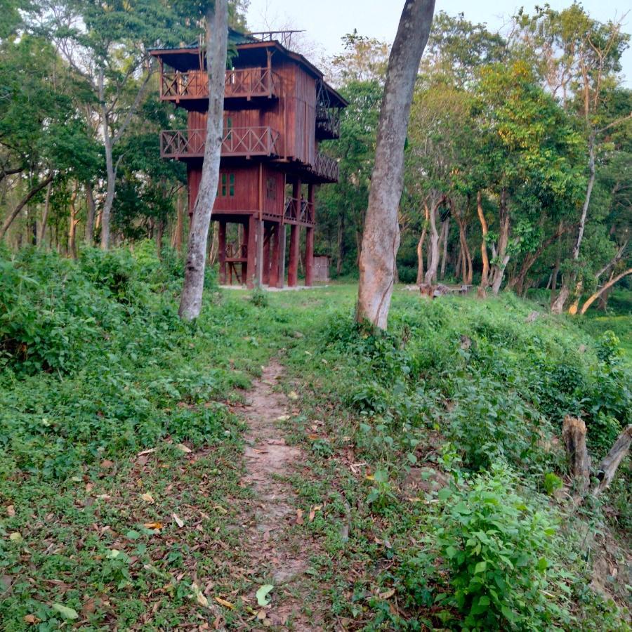 Hotel Tiger Tops Sauraha Exterior foto