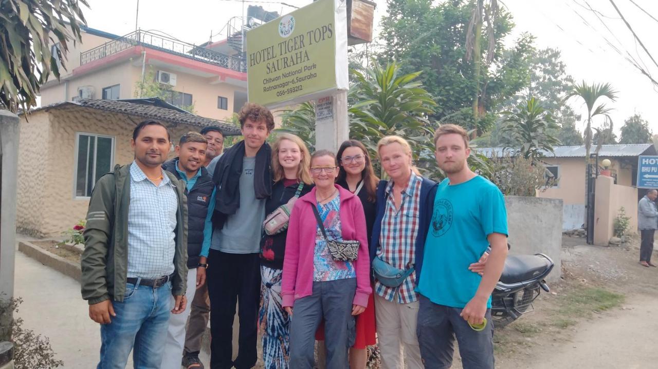 Hotel Tiger Tops Sauraha Exterior foto